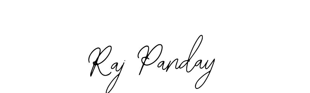 Use a signature maker to create a handwritten signature online. With this signature software, you can design (Bearetta-2O07w) your own signature for name Raj Panday. Raj Panday signature style 12 images and pictures png