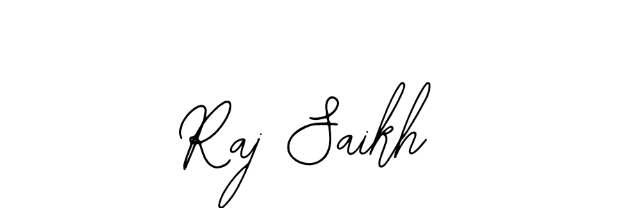 This is the best signature style for the Raj Saikh name. Also you like these signature font (Bearetta-2O07w). Mix name signature. Raj Saikh signature style 12 images and pictures png