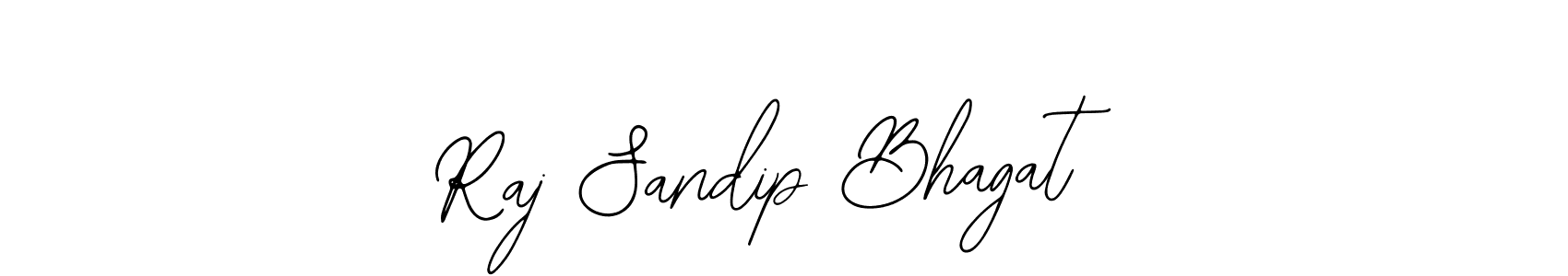 Use a signature maker to create a handwritten signature online. With this signature software, you can design (Bearetta-2O07w) your own signature for name Raj Sandip Bhagat. Raj Sandip Bhagat signature style 12 images and pictures png