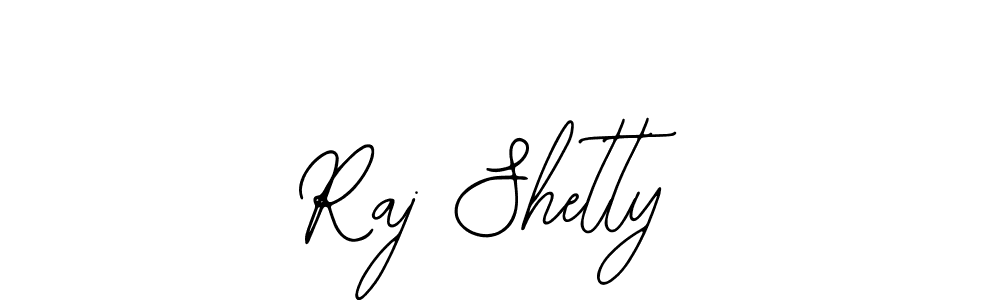 Use a signature maker to create a handwritten signature online. With this signature software, you can design (Bearetta-2O07w) your own signature for name Raj Shetty. Raj Shetty signature style 12 images and pictures png