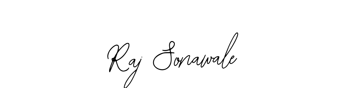 if you are searching for the best signature style for your name Raj Sonawale. so please give up your signature search. here we have designed multiple signature styles  using Bearetta-2O07w. Raj Sonawale signature style 12 images and pictures png