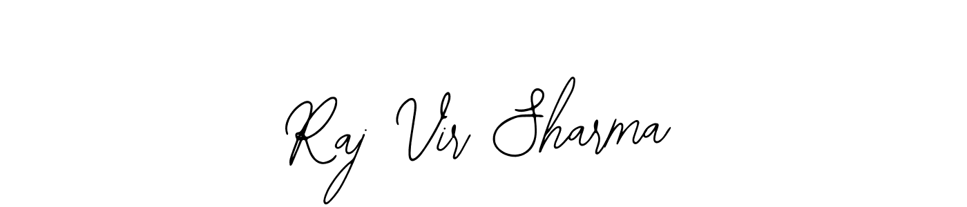 Use a signature maker to create a handwritten signature online. With this signature software, you can design (Bearetta-2O07w) your own signature for name Raj Vir Sharma. Raj Vir Sharma signature style 12 images and pictures png