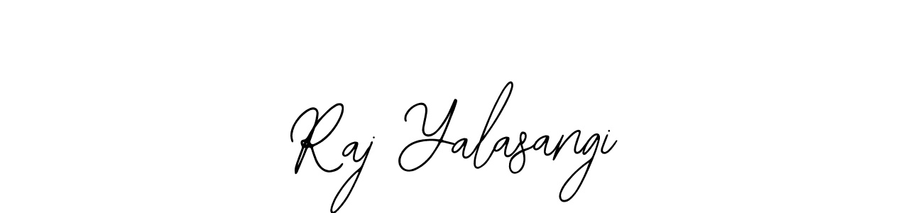 The best way (Bearetta-2O07w) to make a short signature is to pick only two or three words in your name. The name Raj Yalasangi include a total of six letters. For converting this name. Raj Yalasangi signature style 12 images and pictures png