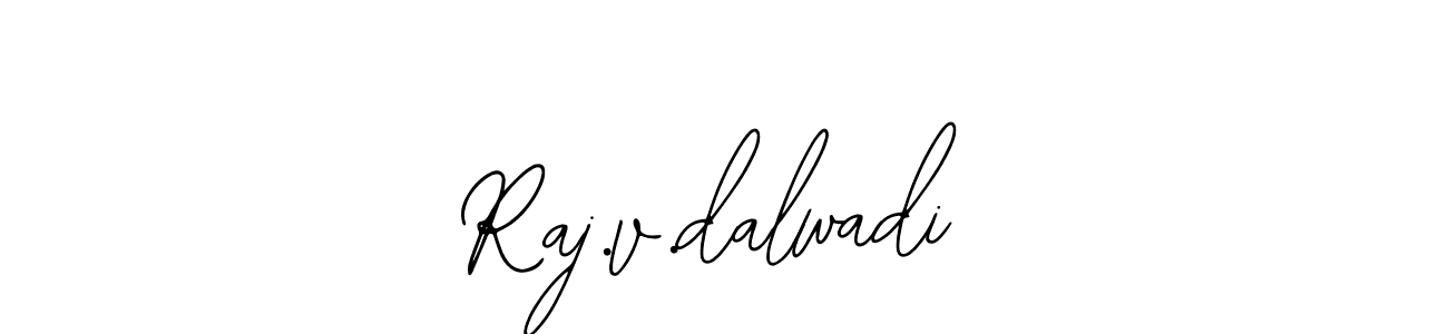 Make a beautiful signature design for name Raj.v.dalwadi. Use this online signature maker to create a handwritten signature for free. Raj.v.dalwadi signature style 12 images and pictures png