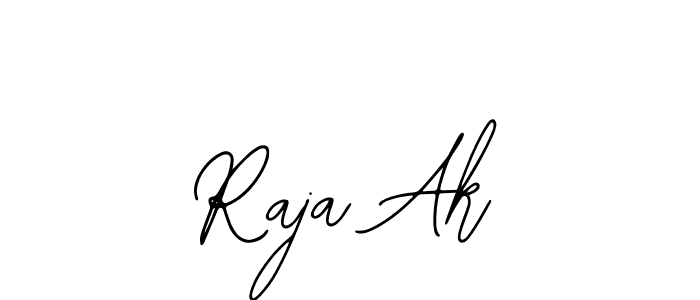 Also we have Raja Ak name is the best signature style. Create professional handwritten signature collection using Bearetta-2O07w autograph style. Raja Ak signature style 12 images and pictures png