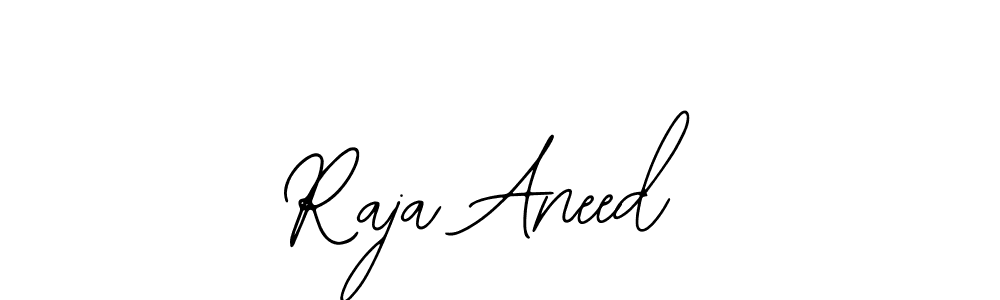 Similarly Bearetta-2O07w is the best handwritten signature design. Signature creator online .You can use it as an online autograph creator for name Raja Aneed. Raja Aneed signature style 12 images and pictures png