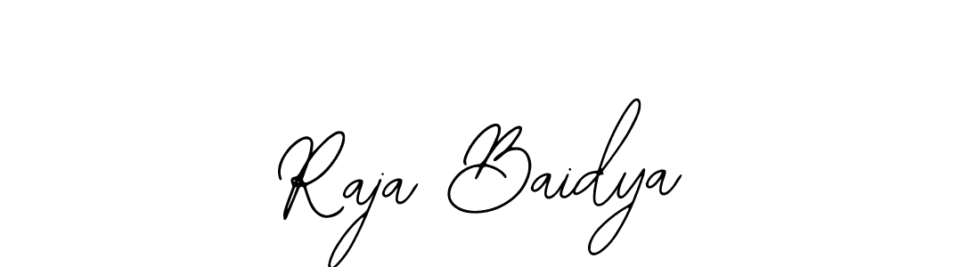 Also You can easily find your signature by using the search form. We will create Raja Baidya name handwritten signature images for you free of cost using Bearetta-2O07w sign style. Raja Baidya signature style 12 images and pictures png