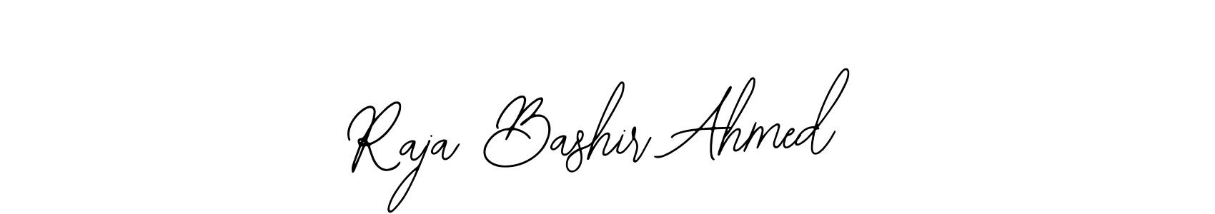 Use a signature maker to create a handwritten signature online. With this signature software, you can design (Bearetta-2O07w) your own signature for name Raja Bashir Ahmed. Raja Bashir Ahmed signature style 12 images and pictures png