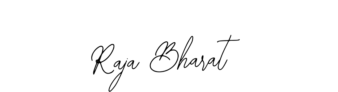 Use a signature maker to create a handwritten signature online. With this signature software, you can design (Bearetta-2O07w) your own signature for name Raja Bharat. Raja Bharat signature style 12 images and pictures png