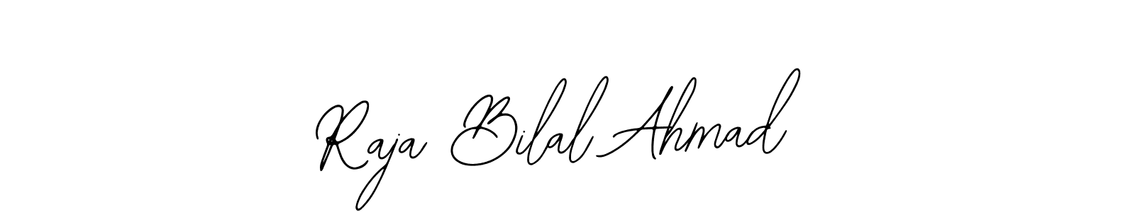 Make a short Raja Bilal Ahmad signature style. Manage your documents anywhere anytime using Bearetta-2O07w. Create and add eSignatures, submit forms, share and send files easily. Raja Bilal Ahmad signature style 12 images and pictures png