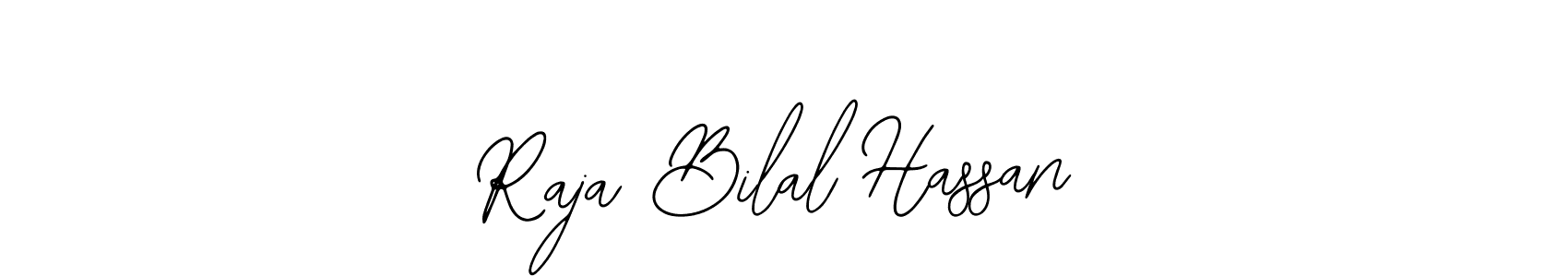 Similarly Bearetta-2O07w is the best handwritten signature design. Signature creator online .You can use it as an online autograph creator for name Raja Bilal Hassan. Raja Bilal Hassan signature style 12 images and pictures png