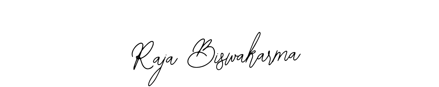 if you are searching for the best signature style for your name Raja Biswakarma. so please give up your signature search. here we have designed multiple signature styles  using Bearetta-2O07w. Raja Biswakarma signature style 12 images and pictures png