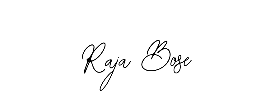 Design your own signature with our free online signature maker. With this signature software, you can create a handwritten (Bearetta-2O07w) signature for name Raja Bose. Raja Bose signature style 12 images and pictures png