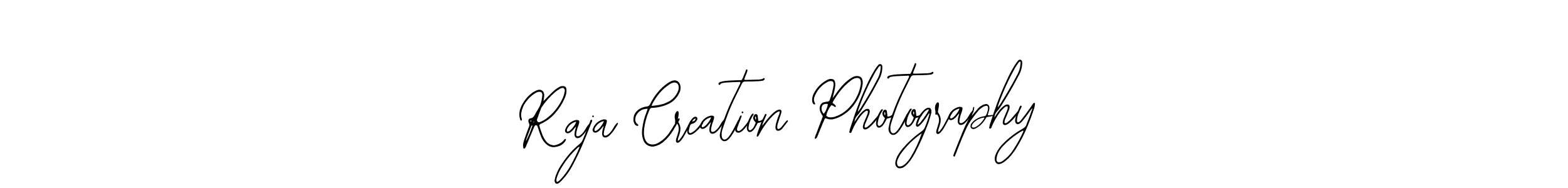 Similarly Bearetta-2O07w is the best handwritten signature design. Signature creator online .You can use it as an online autograph creator for name Raja Creation Photography. Raja Creation Photography signature style 12 images and pictures png