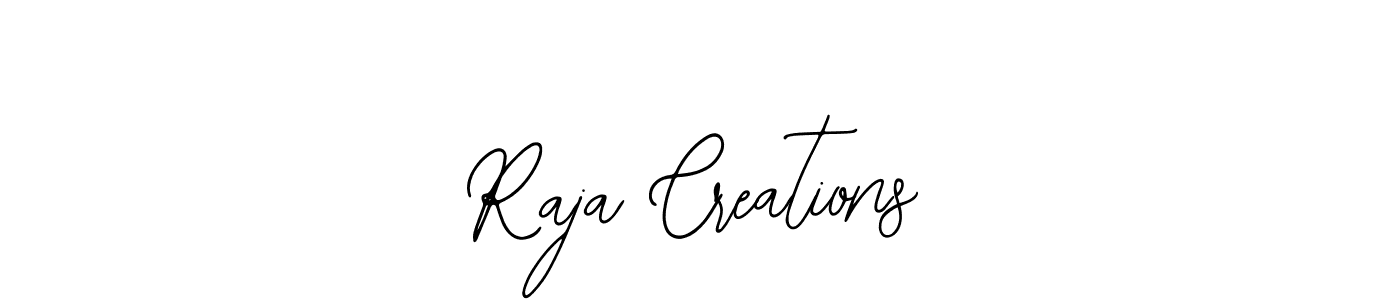 Similarly Bearetta-2O07w is the best handwritten signature design. Signature creator online .You can use it as an online autograph creator for name Raja Creations. Raja Creations signature style 12 images and pictures png