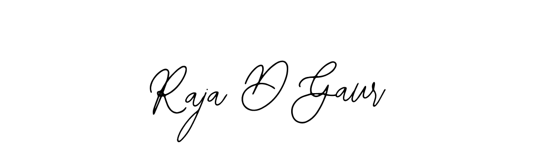 How to make Raja D Gaur signature? Bearetta-2O07w is a professional autograph style. Create handwritten signature for Raja D Gaur name. Raja D Gaur signature style 12 images and pictures png