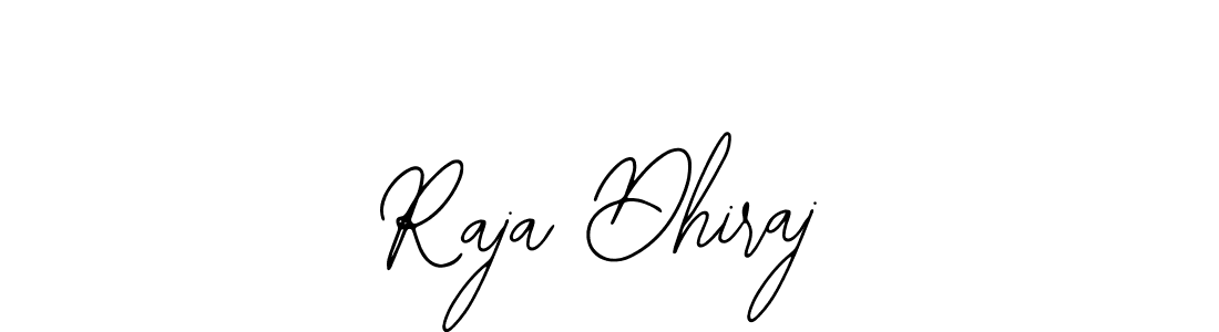 Also You can easily find your signature by using the search form. We will create Raja Dhiraj name handwritten signature images for you free of cost using Bearetta-2O07w sign style. Raja Dhiraj signature style 12 images and pictures png