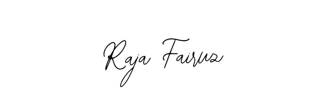 Create a beautiful signature design for name Raja Fairuz. With this signature (Bearetta-2O07w) fonts, you can make a handwritten signature for free. Raja Fairuz signature style 12 images and pictures png