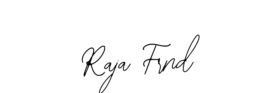 Once you've used our free online signature maker to create your best signature Bearetta-2O07w style, it's time to enjoy all of the benefits that Raja Frnd name signing documents. Raja Frnd signature style 12 images and pictures png