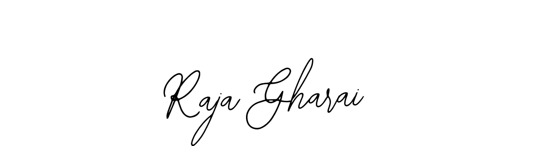 How to make Raja Gharai signature? Bearetta-2O07w is a professional autograph style. Create handwritten signature for Raja Gharai name. Raja Gharai signature style 12 images and pictures png