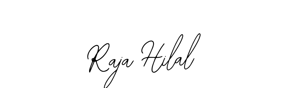 Make a beautiful signature design for name Raja Hilal. Use this online signature maker to create a handwritten signature for free. Raja Hilal signature style 12 images and pictures png