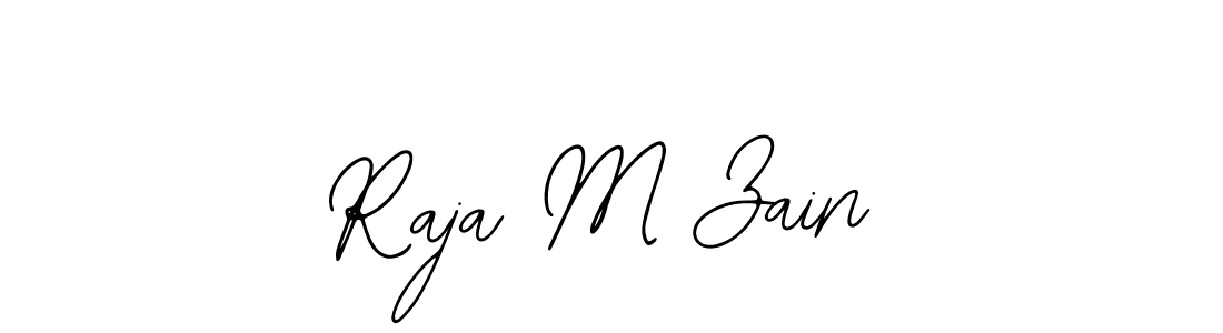 How to make Raja M Zain signature? Bearetta-2O07w is a professional autograph style. Create handwritten signature for Raja M Zain name. Raja M Zain signature style 12 images and pictures png