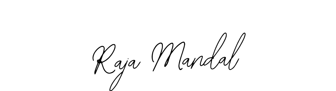 Also You can easily find your signature by using the search form. We will create Raja Mandal name handwritten signature images for you free of cost using Bearetta-2O07w sign style. Raja Mandal signature style 12 images and pictures png