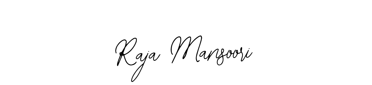 Also You can easily find your signature by using the search form. We will create Raja Mansoori name handwritten signature images for you free of cost using Bearetta-2O07w sign style. Raja Mansoori signature style 12 images and pictures png