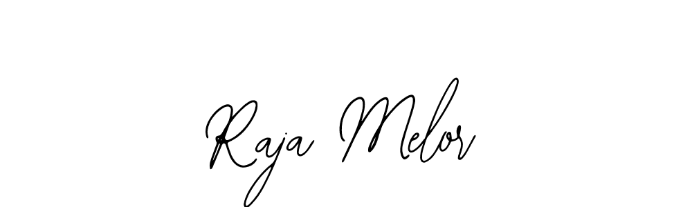if you are searching for the best signature style for your name Raja Melor. so please give up your signature search. here we have designed multiple signature styles  using Bearetta-2O07w. Raja Melor signature style 12 images and pictures png