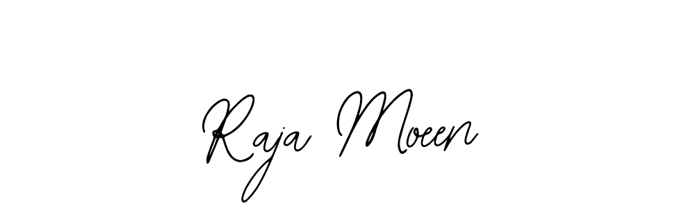 The best way (Bearetta-2O07w) to make a short signature is to pick only two or three words in your name. The name Raja Moeen include a total of six letters. For converting this name. Raja Moeen signature style 12 images and pictures png