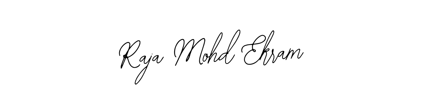 Create a beautiful signature design for name Raja Mohd Ekram. With this signature (Bearetta-2O07w) fonts, you can make a handwritten signature for free. Raja Mohd Ekram signature style 12 images and pictures png