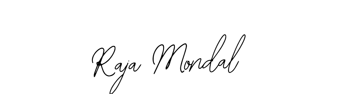 You can use this online signature creator to create a handwritten signature for the name Raja Mondal. This is the best online autograph maker. Raja Mondal signature style 12 images and pictures png