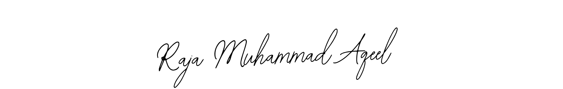 This is the best signature style for the Raja Muhammad Aqeel name. Also you like these signature font (Bearetta-2O07w). Mix name signature. Raja Muhammad Aqeel signature style 12 images and pictures png