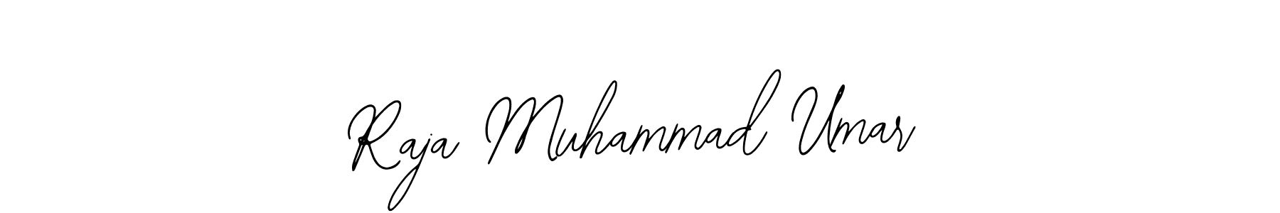 Design your own signature with our free online signature maker. With this signature software, you can create a handwritten (Bearetta-2O07w) signature for name Raja Muhammad Umar. Raja Muhammad Umar signature style 12 images and pictures png