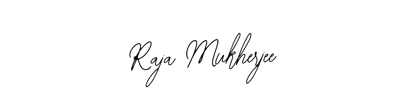 Raja Mukherjee stylish signature style. Best Handwritten Sign (Bearetta-2O07w) for my name. Handwritten Signature Collection Ideas for my name Raja Mukherjee. Raja Mukherjee signature style 12 images and pictures png