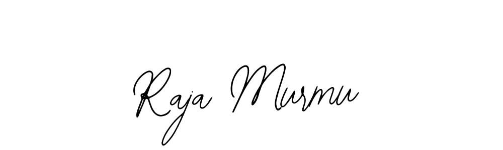 You should practise on your own different ways (Bearetta-2O07w) to write your name (Raja Murmu) in signature. don't let someone else do it for you. Raja Murmu signature style 12 images and pictures png