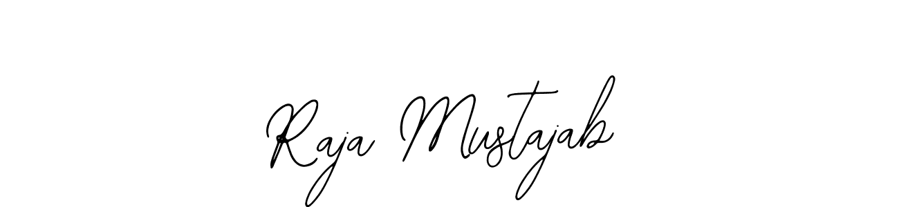 It looks lik you need a new signature style for name Raja Mustajab. Design unique handwritten (Bearetta-2O07w) signature with our free signature maker in just a few clicks. Raja Mustajab signature style 12 images and pictures png