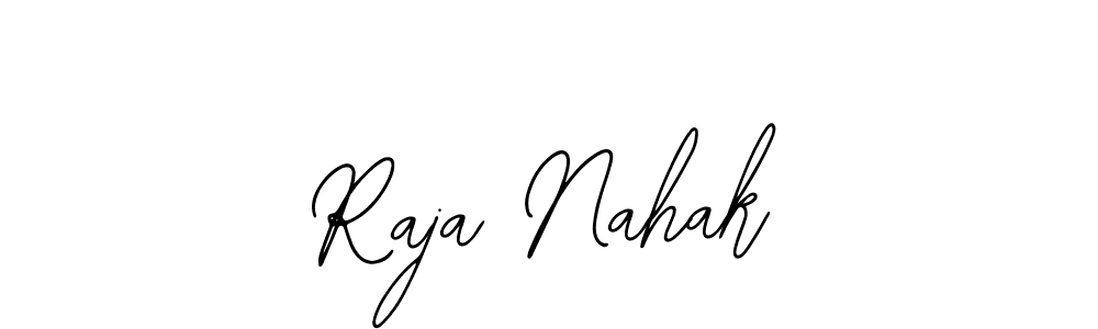 Design your own signature with our free online signature maker. With this signature software, you can create a handwritten (Bearetta-2O07w) signature for name Raja Nahak. Raja Nahak signature style 12 images and pictures png