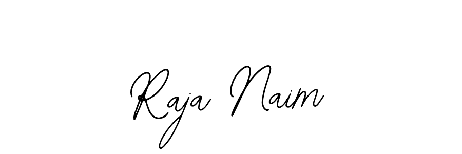 Also we have Raja Naim name is the best signature style. Create professional handwritten signature collection using Bearetta-2O07w autograph style. Raja Naim signature style 12 images and pictures png