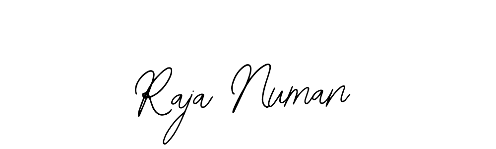 Make a beautiful signature design for name Raja Numan. With this signature (Bearetta-2O07w) style, you can create a handwritten signature for free. Raja Numan signature style 12 images and pictures png