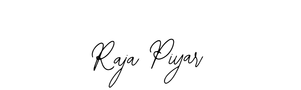 Create a beautiful signature design for name Raja Piyar. With this signature (Bearetta-2O07w) fonts, you can make a handwritten signature for free. Raja Piyar signature style 12 images and pictures png