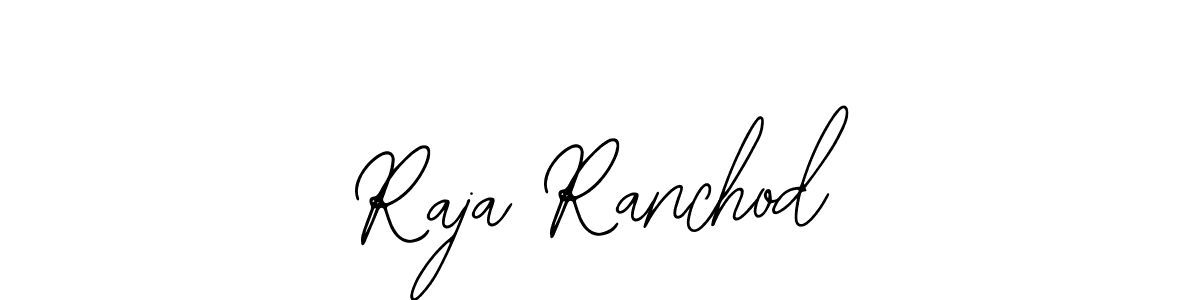 How to make Raja Ranchod name signature. Use Bearetta-2O07w style for creating short signs online. This is the latest handwritten sign. Raja Ranchod signature style 12 images and pictures png