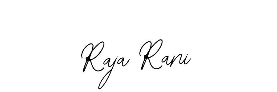 Also we have Raja Rani name is the best signature style. Create professional handwritten signature collection using Bearetta-2O07w autograph style. Raja Rani signature style 12 images and pictures png