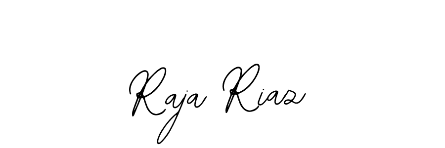 Also You can easily find your signature by using the search form. We will create Raja Riaz name handwritten signature images for you free of cost using Bearetta-2O07w sign style. Raja Riaz signature style 12 images and pictures png