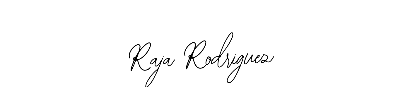 You should practise on your own different ways (Bearetta-2O07w) to write your name (Raja Rodriguez) in signature. don't let someone else do it for you. Raja Rodriguez signature style 12 images and pictures png