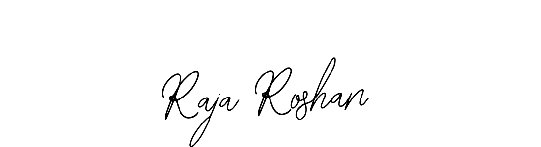 Also we have Raja Roshan name is the best signature style. Create professional handwritten signature collection using Bearetta-2O07w autograph style. Raja Roshan signature style 12 images and pictures png