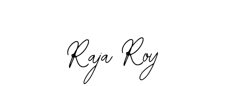 How to make Raja Roy name signature. Use Bearetta-2O07w style for creating short signs online. This is the latest handwritten sign. Raja Roy signature style 12 images and pictures png