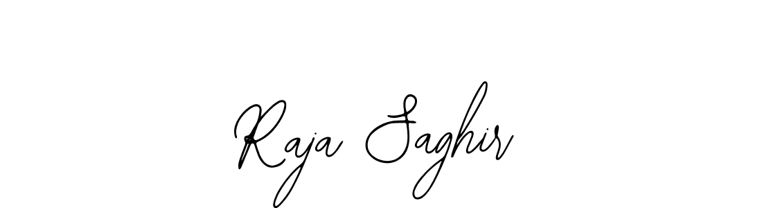 Create a beautiful signature design for name Raja Saghir. With this signature (Bearetta-2O07w) fonts, you can make a handwritten signature for free. Raja Saghir signature style 12 images and pictures png