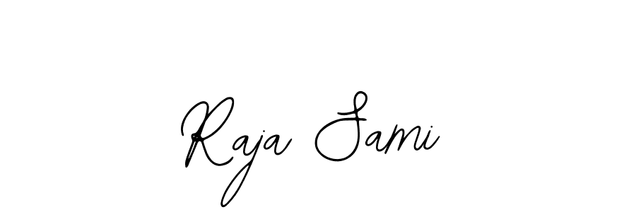 Create a beautiful signature design for name Raja Sami. With this signature (Bearetta-2O07w) fonts, you can make a handwritten signature for free. Raja Sami signature style 12 images and pictures png