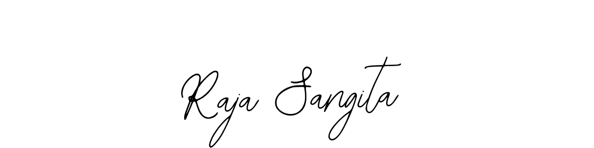 Also we have Raja Sangita name is the best signature style. Create professional handwritten signature collection using Bearetta-2O07w autograph style. Raja Sangita signature style 12 images and pictures png